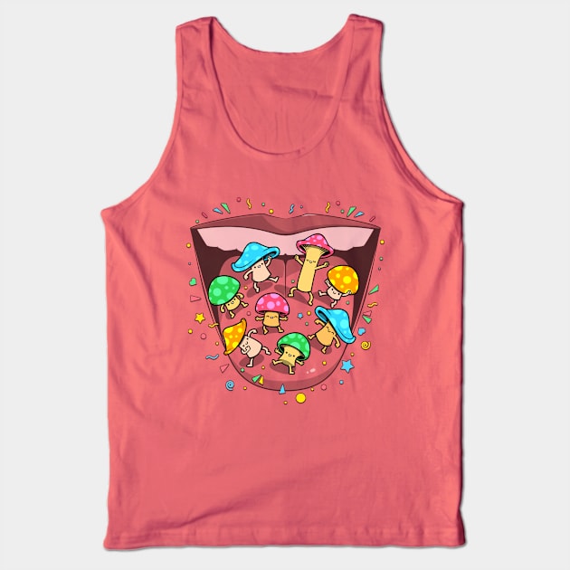 Psilocybin Dance Tank Top by Tobe_Fonseca